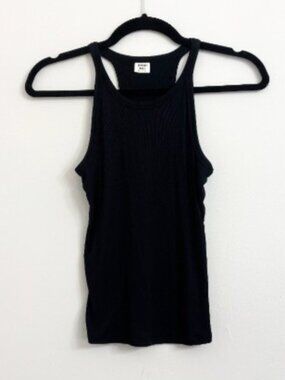 EUC Sunday Best | Aritzia Ribbed Black Tank Top - sz XS